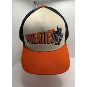 American Needle Wheaties Navy Crème SnapBack Hat  NWT